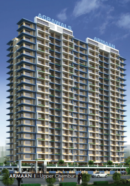 Premium building view at Agrawals Phoenix · Bandra East – Kherwadi · Codename Aarambh