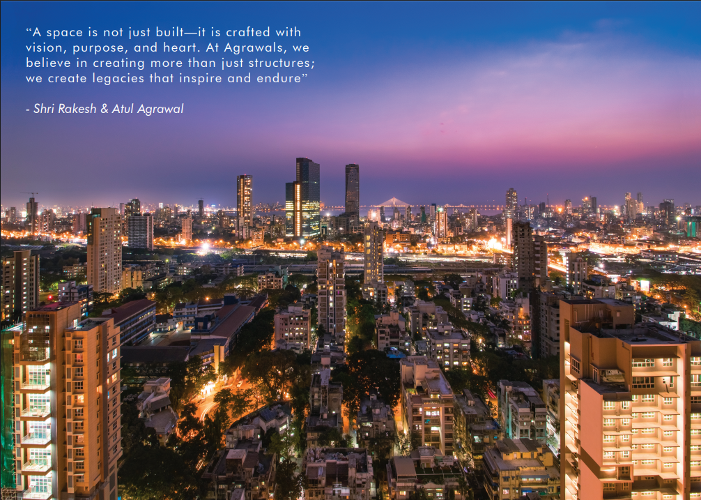 Luxury multiple building aerial view of Agrawals Phoenix, Bandra East – Kherwadi, CodeName Aarambh