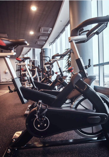 Luxury gym interior with cardio and equipment at Agrawals Phoenix · Bandra East – Kherwadi · Codename Aarambh